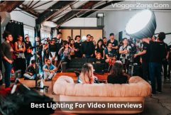best lighting for video interviews