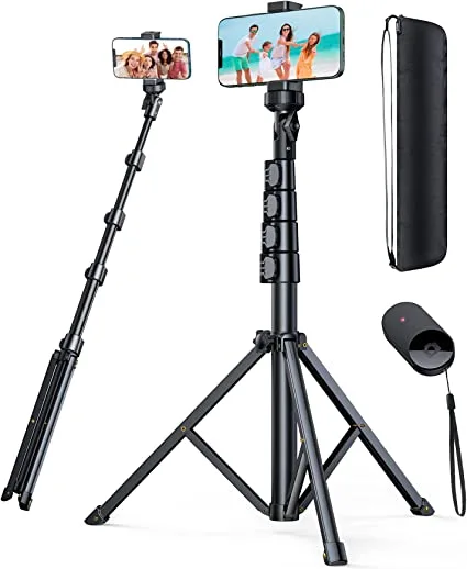 andobil 62'' Tripod for iPhone with Wireless Remote