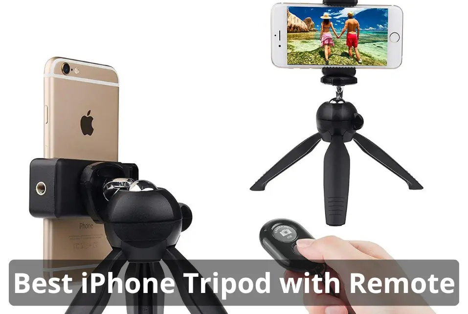 best iphone tripod with remote