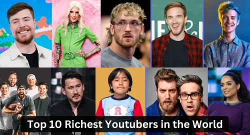 Top 10 Richest Youtubers in the World