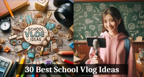 School Vlog Ideas