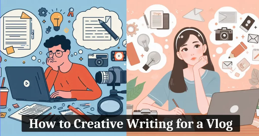 how to creative writing for a vlog