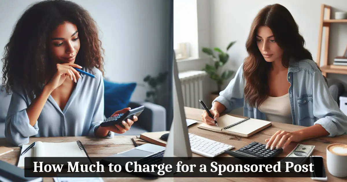 How Much to Charge for a Sponsored Post