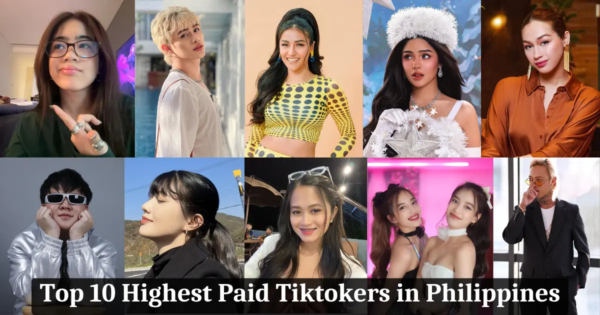 Top 10 Highest Paid Tiktokers in Philippines
