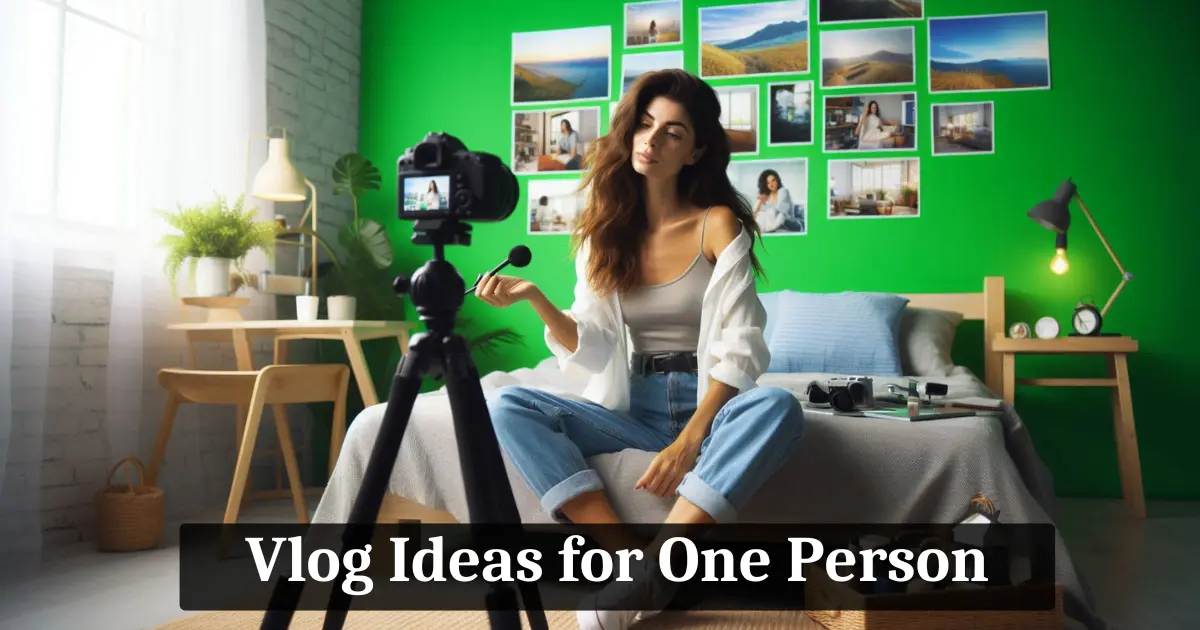 Vlog Ideas for One Person